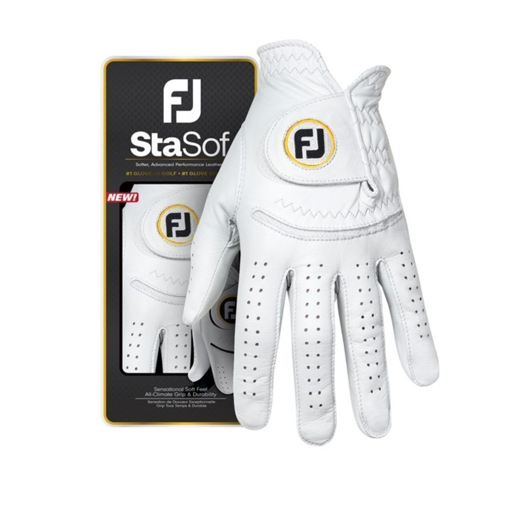 FootJoy StaSof Premium White Golf Glove